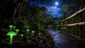 Glowing Mushrooms on Hachijojima: The 2026 Night Walk Returns After Typhoon Damage