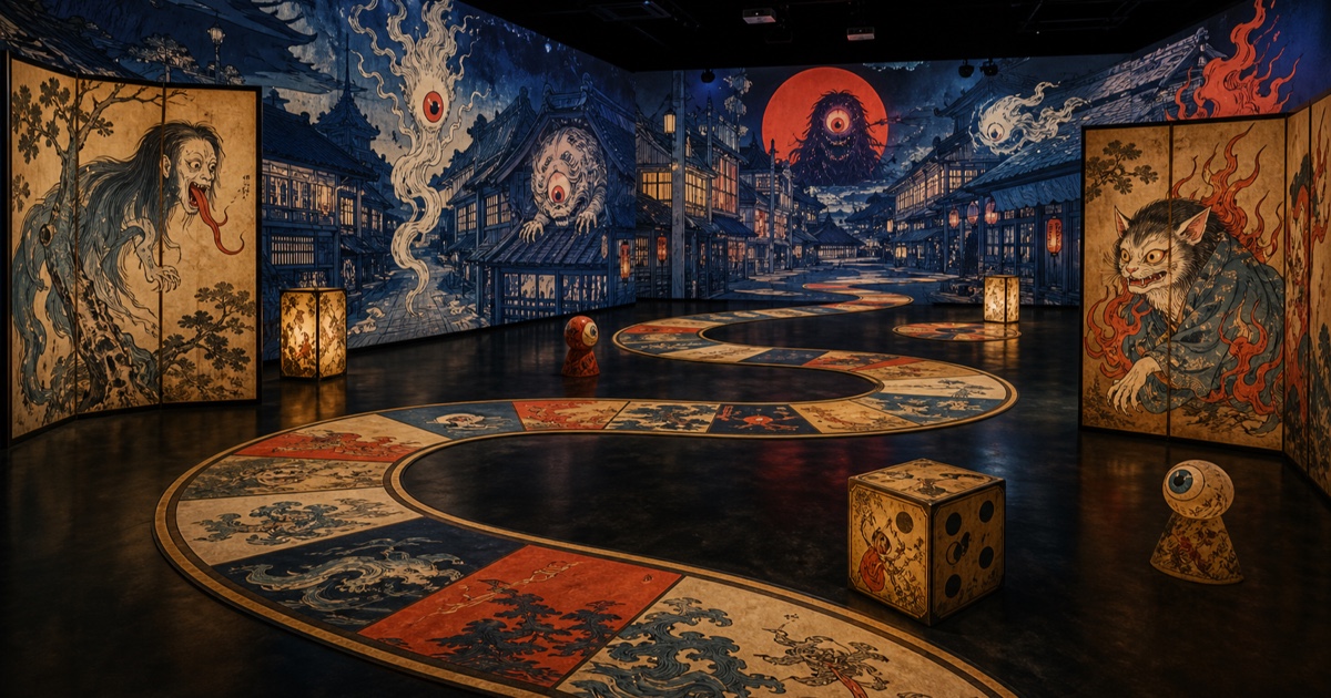 A Haunted Sugoroku Reborn: Reading Edo Monsters as a Playable City