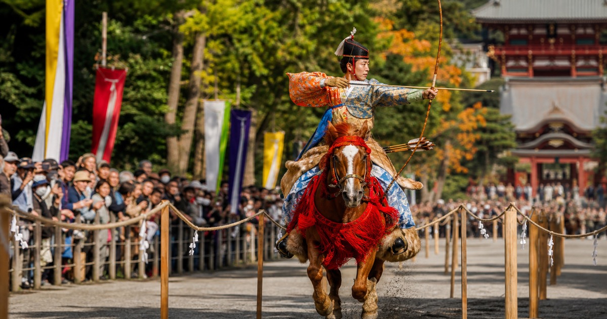 Yabusame in Kamakura: What Horseback Archery Offers to the Deities
