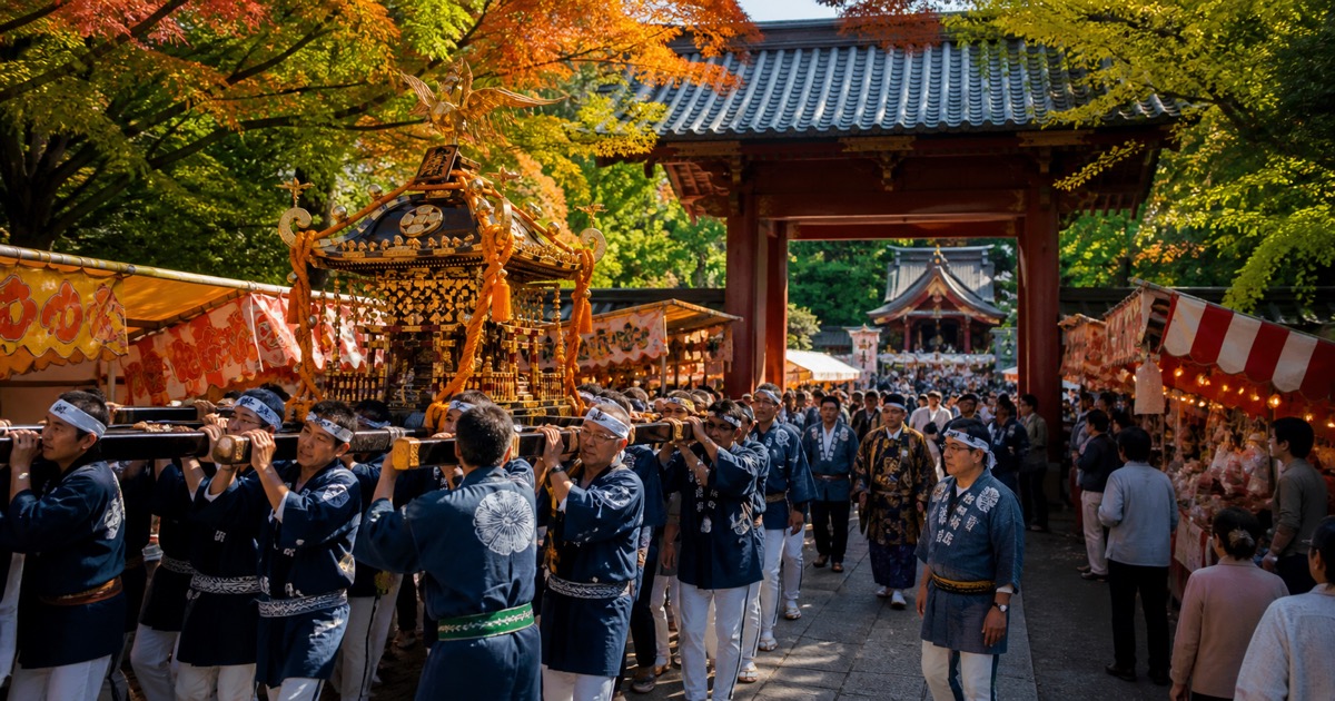 Nezu Shrine's 2026 Shinkosai: A Procession Seen Only Once Every Four Years